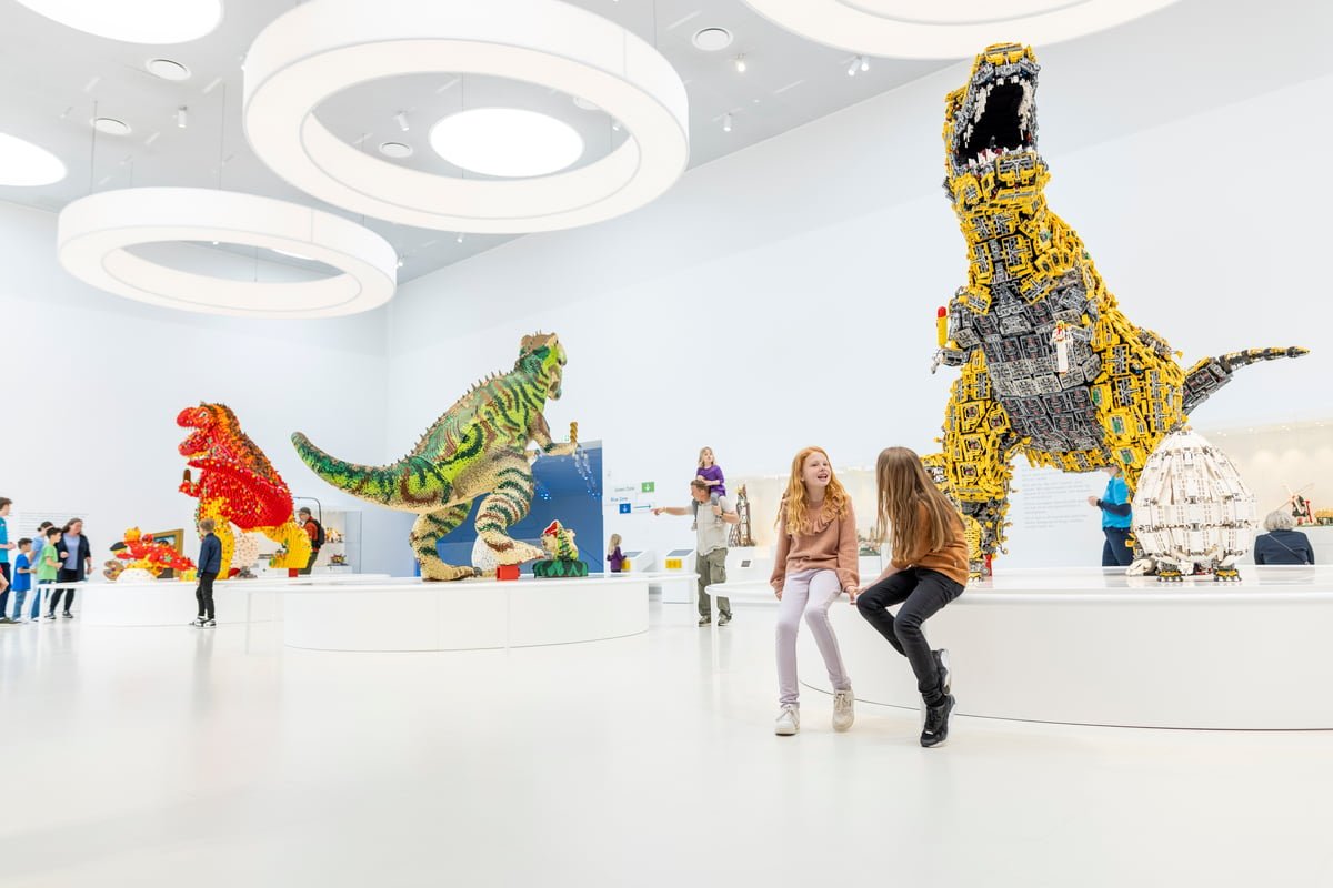 LEGO builds in the Masterpiece Gallery at LEGO House