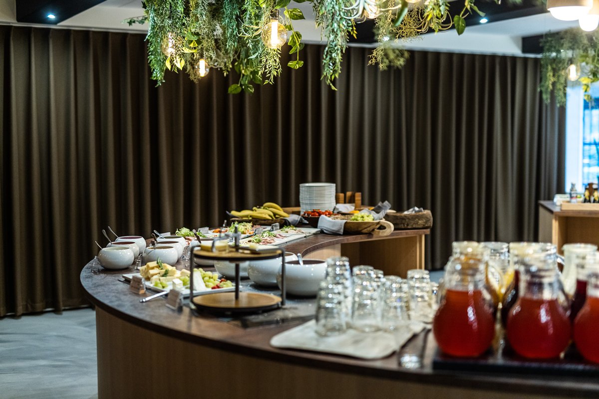 Breakfast buffet at The Lodge Billund